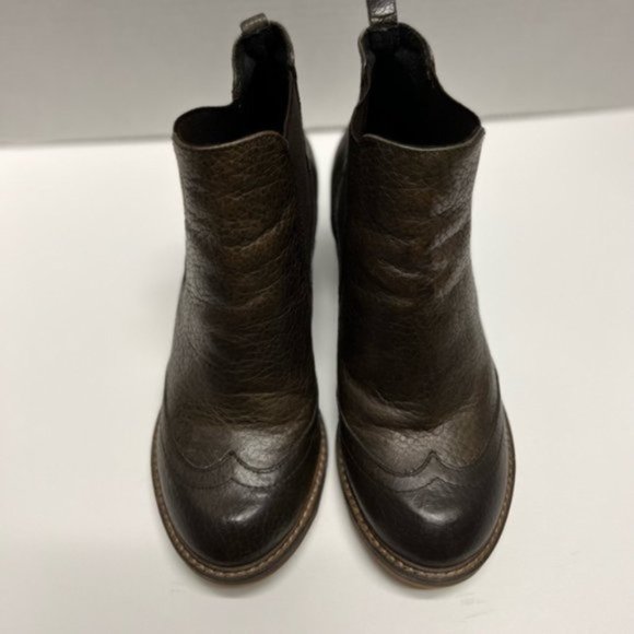 Stelle Monelle Round Toe Western Style Chelsea Bootie Size 38 - Picture 2 of 7
